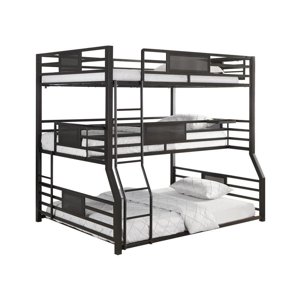 Coaster rogen deals triple bunk bed