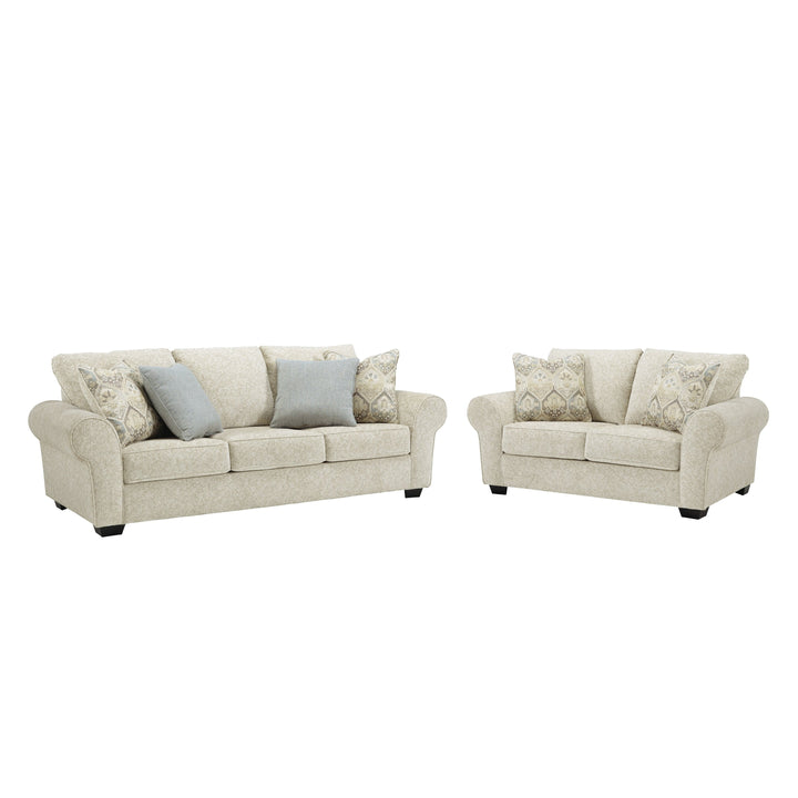 Haisley Sofa and Loveseat Ash-38901U1