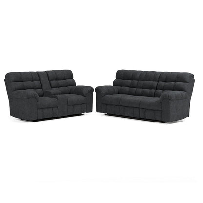 Wilhurst Reclining Sofa and Recliner Ash-55403U1