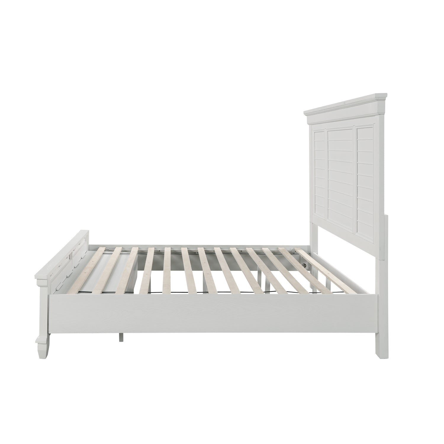 New Classic Jamestown Storage Bed - White