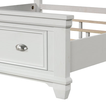 New Classic Jamestown Storage Bed - White