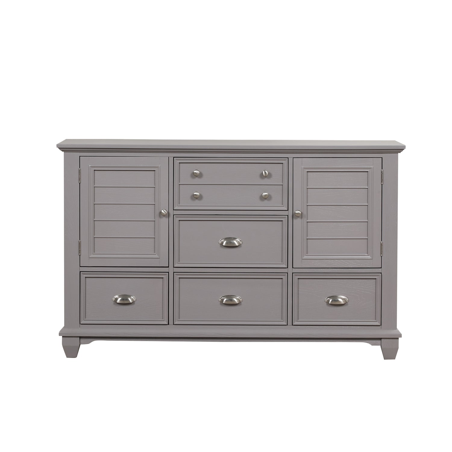 New Classic Jamestown Panel Bedroom Set - Gray