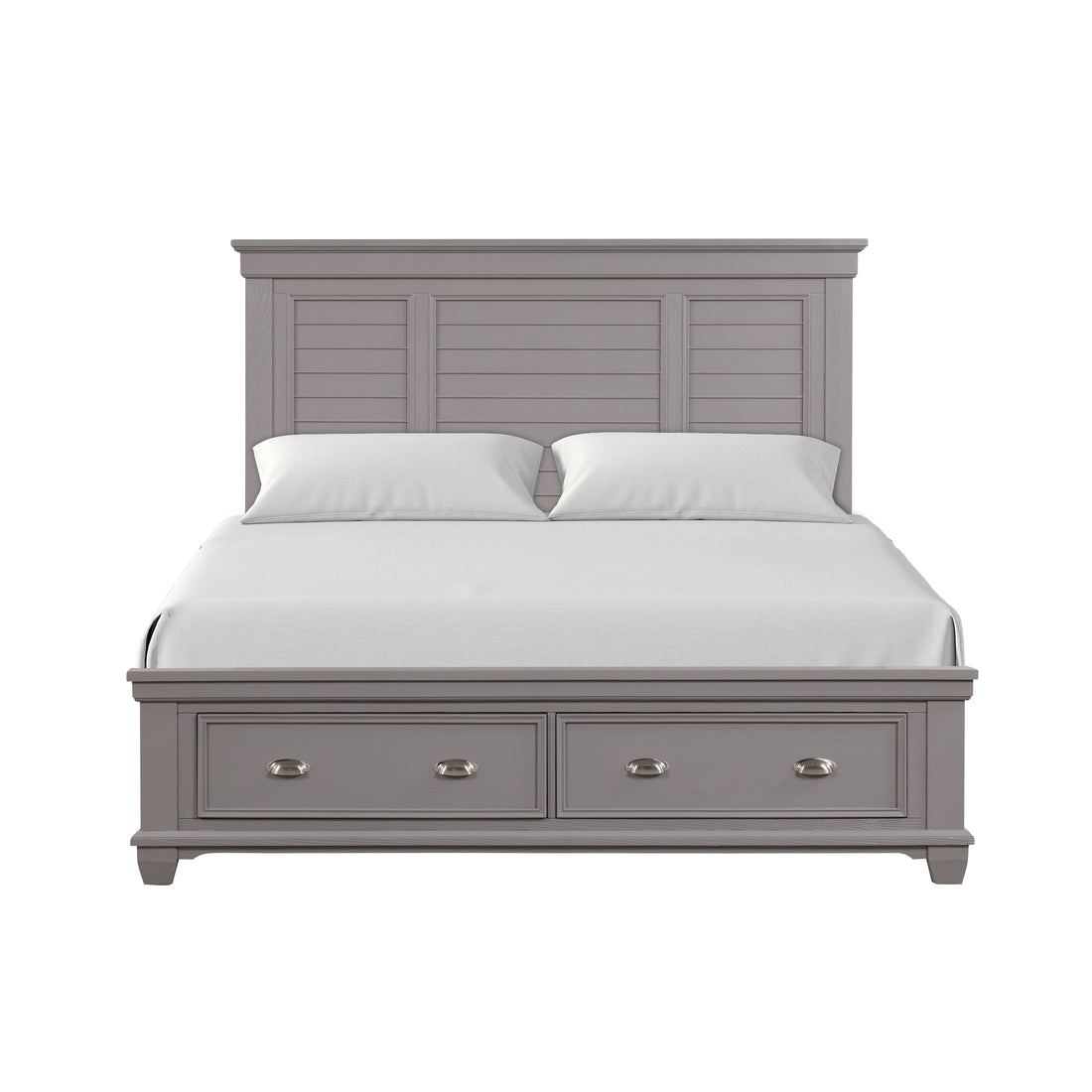 New Classic Jamestown Storage Bed - Gray