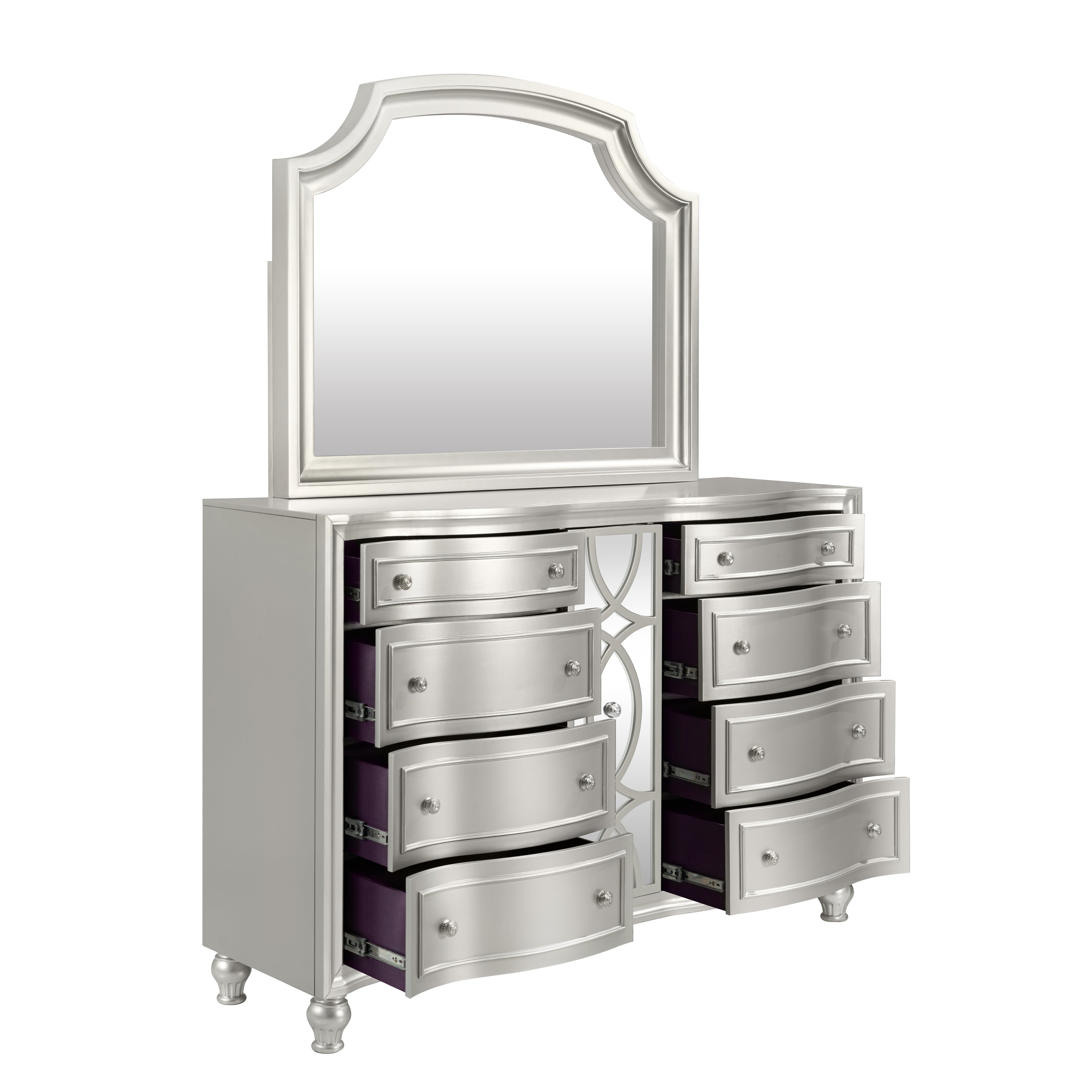 New Classic Reflections Dresser-Silver