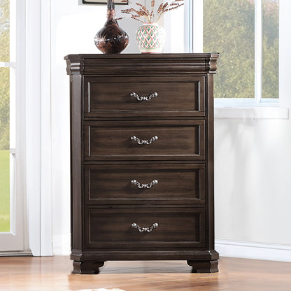 New Classic Lyndhurst Chest- Walnut