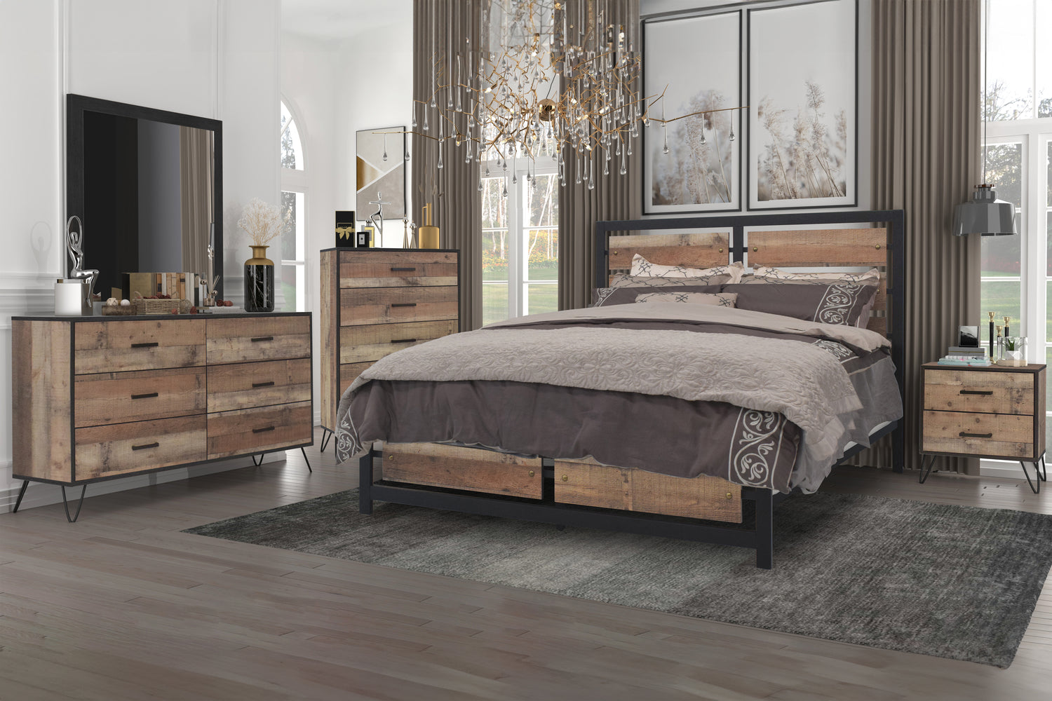 New Classic Queen Bedroom Set