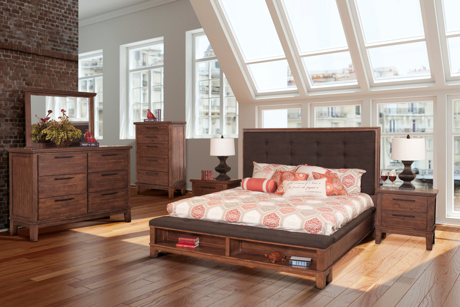 New Classic Cagney Queen Bedroom Set