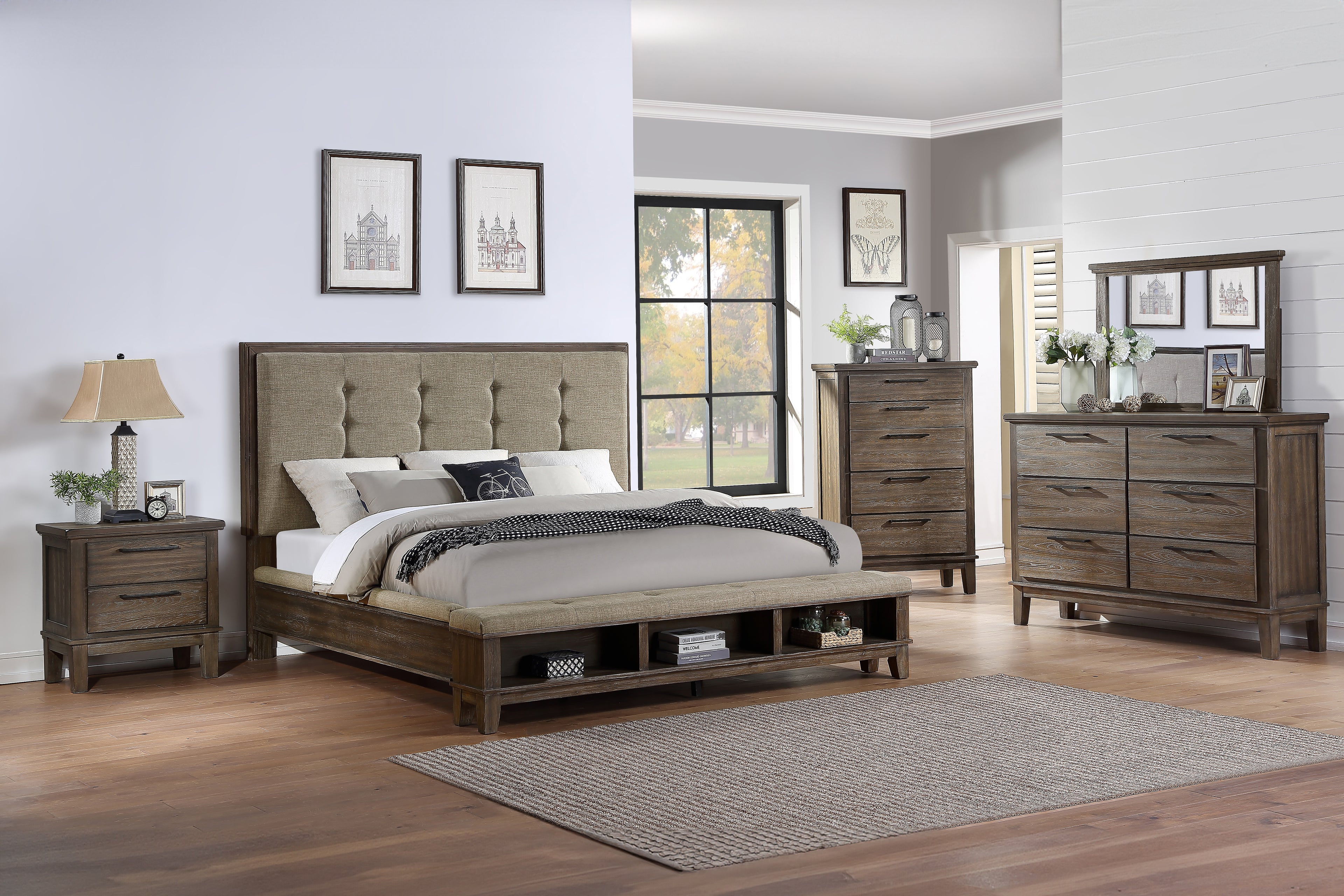 New Classic Cagney Queen Bedroom Set