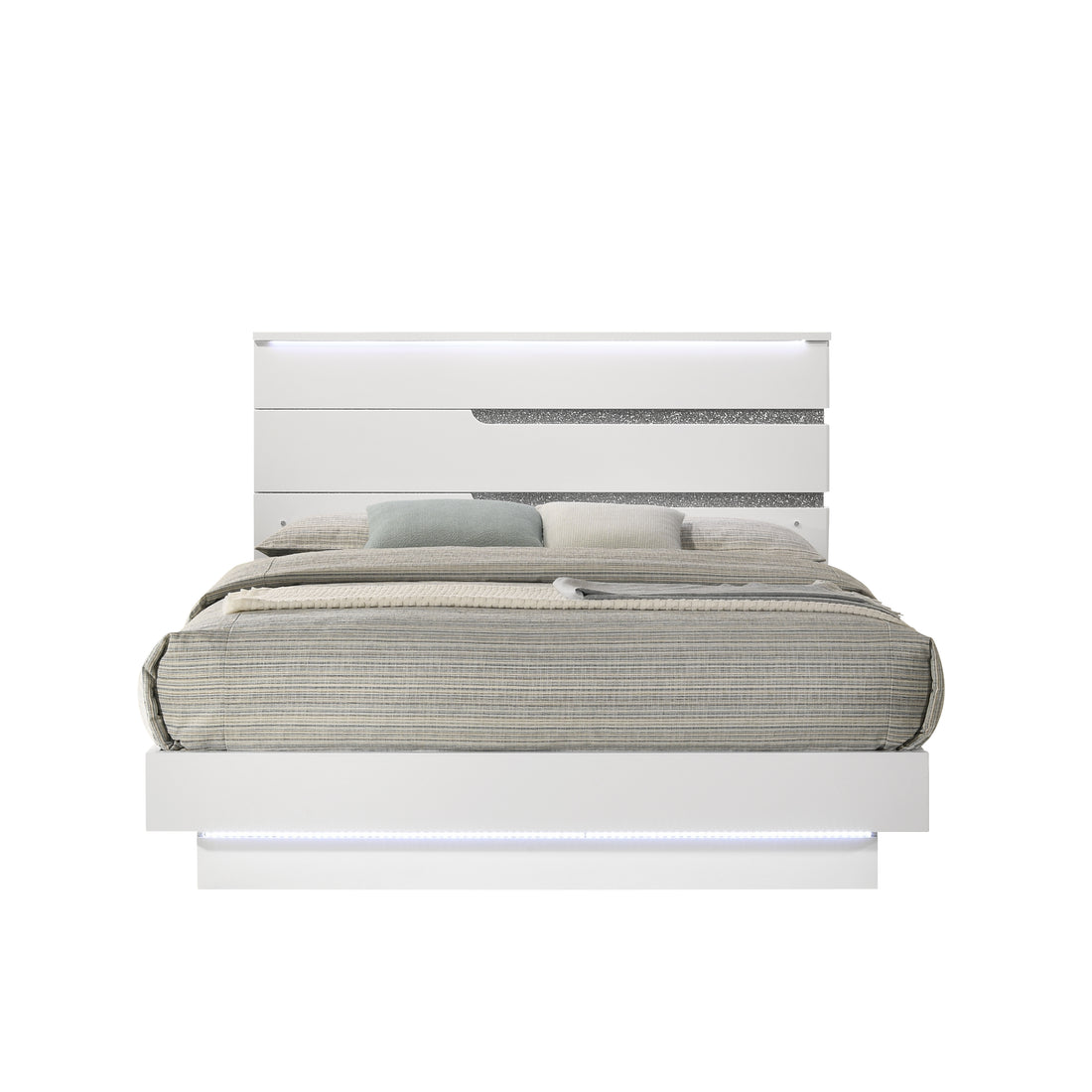 New Classic Paradox Cal King Bed - White