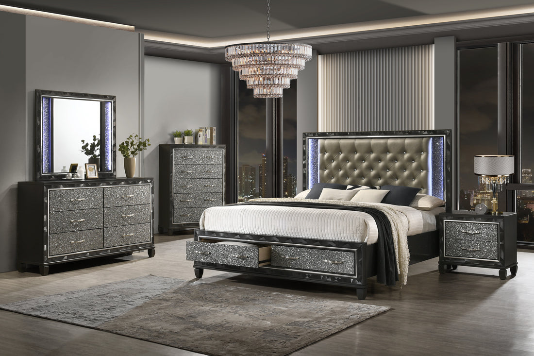 New Classic Radiance Storage Bedroom Set