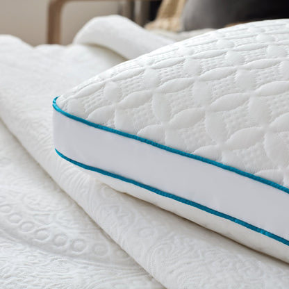 Malouf Foam &amp; Fiber Pillow with PE cover