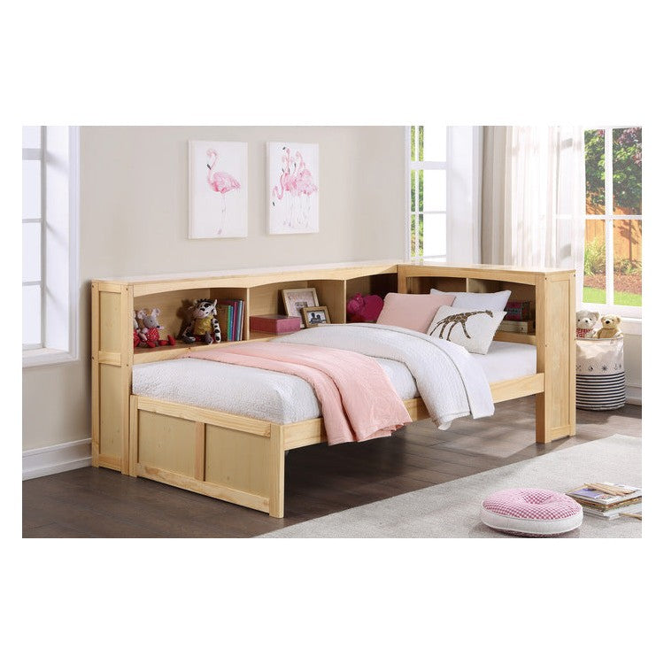 (3) Twin Bookcase Corner Bed B2043BC-1BC*