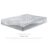 10 Inch Memory Foam Mattress - Ash-M59211 - Underkut