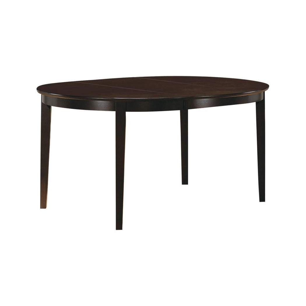 Gabriel Oval Dining Table Cappuccino 100770