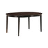 Gabriel Oval Dining Table Cappuccino 100770