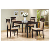 Gabriel Rectangular Dining Table Cappuccino 100771