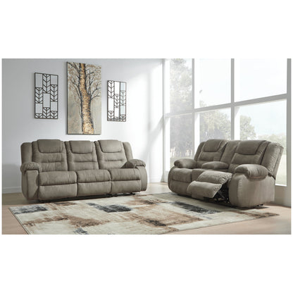 McCade Reclining Sofa and Loveseat Ash-10104U1