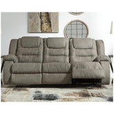 McCade Reclining Sofa and Loveseat Ash-10104U1