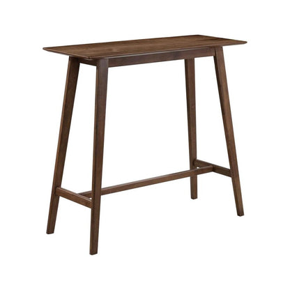 Finnick Rectangular Bar Table Walnut 101436