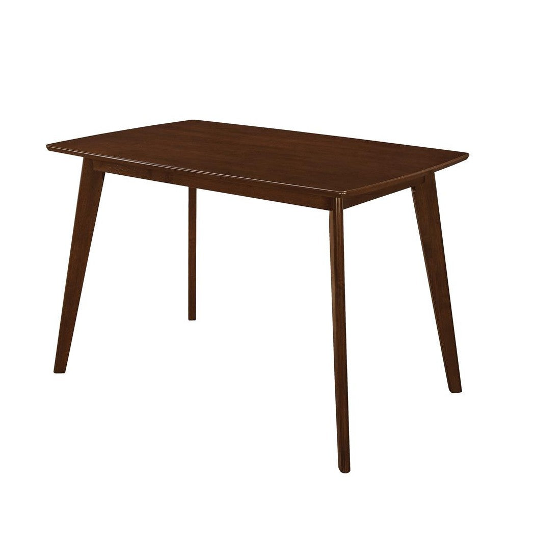 Kersey Dining Table with Angled Legs Chestnut 103061