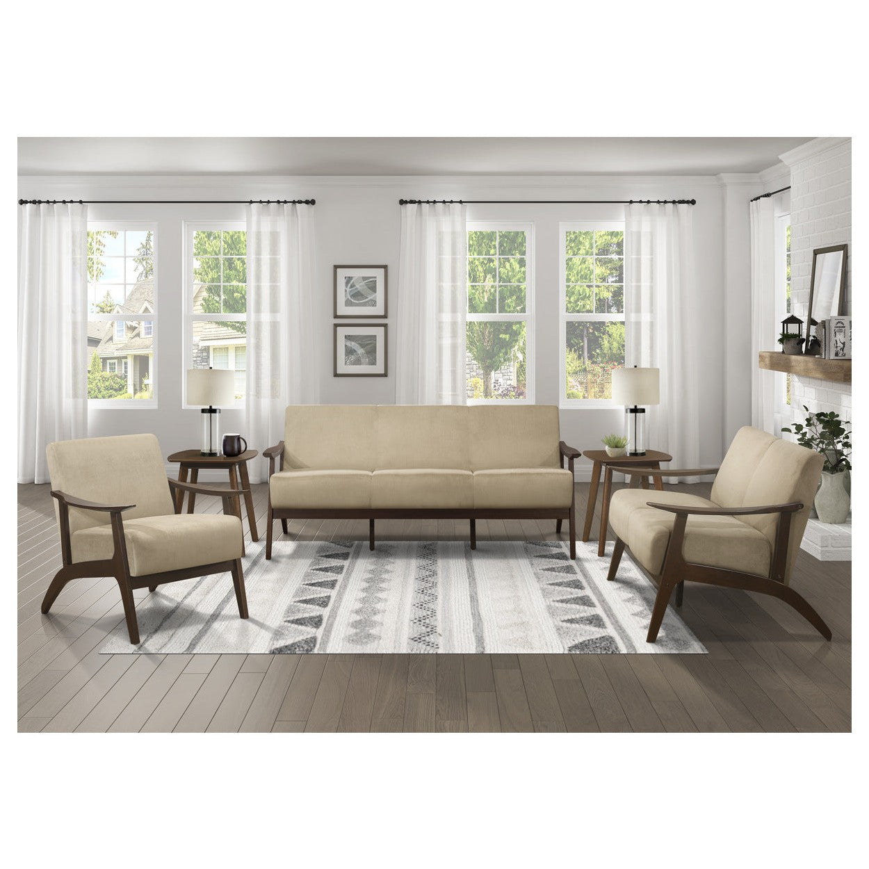 Love Seat 1032BR-2