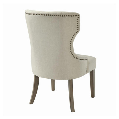 Baney Tufted Upholstered Dining Chair Beige 104507