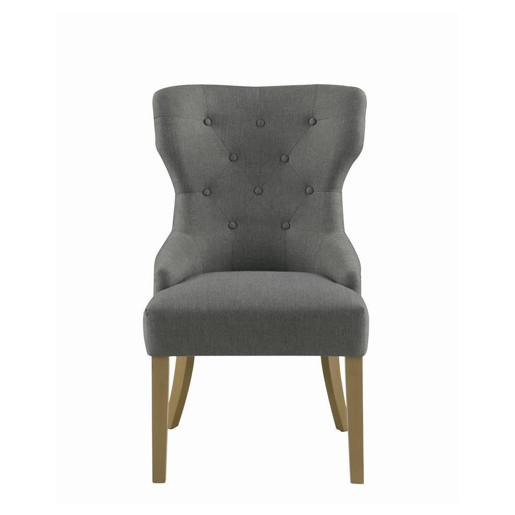 Baney Tufted Upholstered Dining Chair Grey 104537