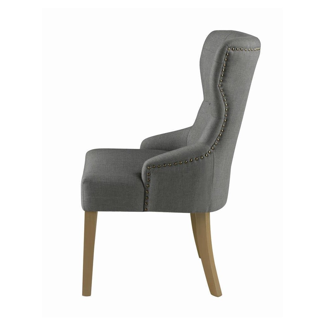 Baney Tufted Upholstered Dining Chair Grey 104537