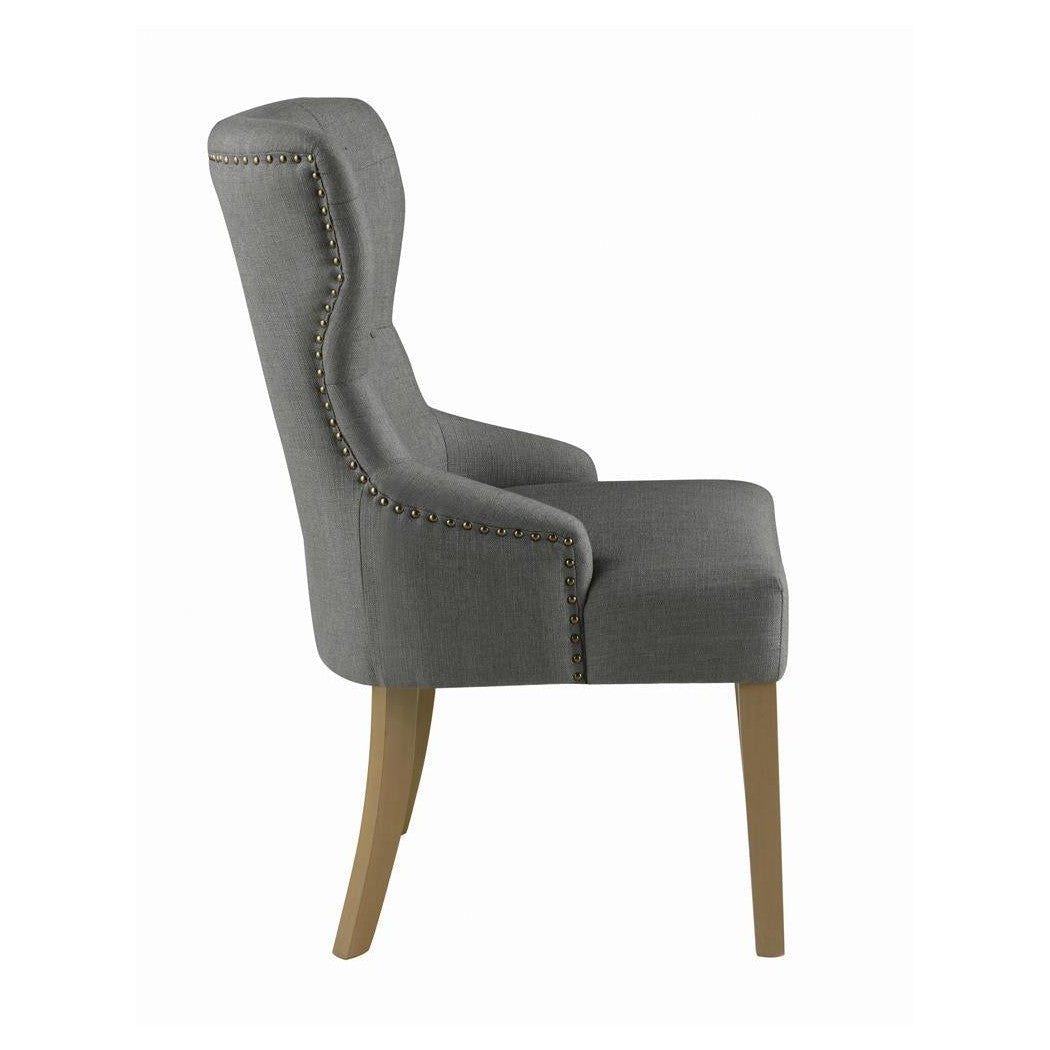 Baney Tufted Upholstered Dining Chair Grey 104537