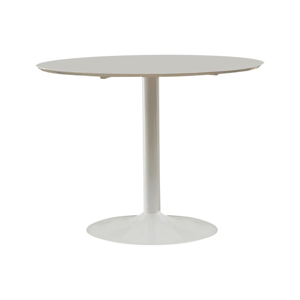 Lowry Round Dining Table White 105261