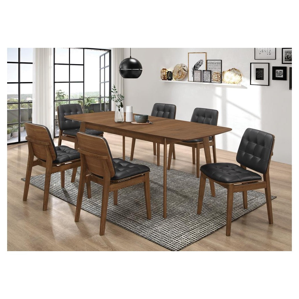 Redbridge Butterfly Leaf Dining Table Natural Walnut 106591