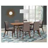 Redbridge Butterfly Leaf Dining Table Natural Walnut 106591