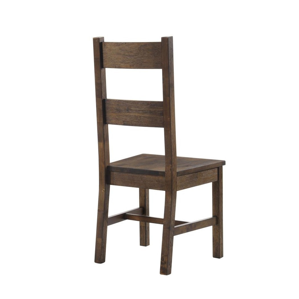 Coleman Dining Side Chairs Rustic Golden Brown (Set of 2) 107042