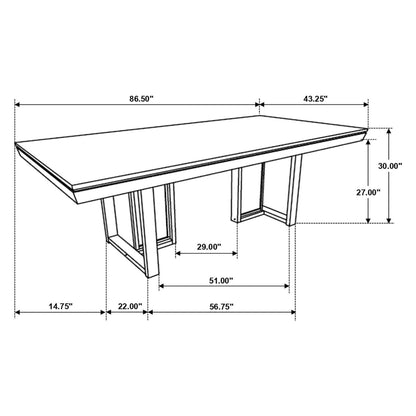 Mesa de comedor Coaster