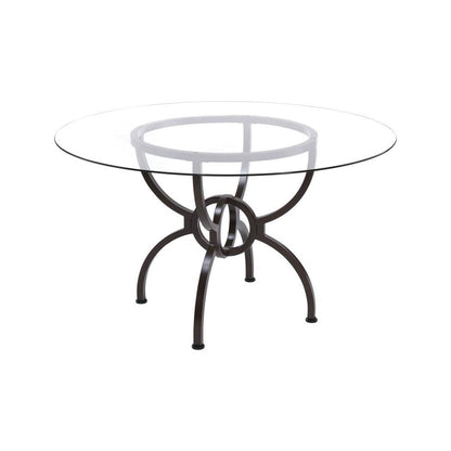 Aviano Dining Table Base Gunmetal 108291