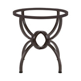 Aviano Dining Table Base Gunmetal 108291