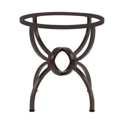 Aviano Dining Table Base Gunmetal 108291