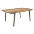 Nogales Wooden Dining Table Acacia and Coastal Grey 109811