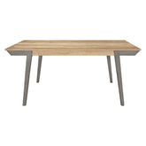 Nogales Wooden Dining Table Acacia and Coastal Grey 109811