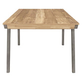 Nogales Wooden Dining Table Acacia and Coastal Grey 109811