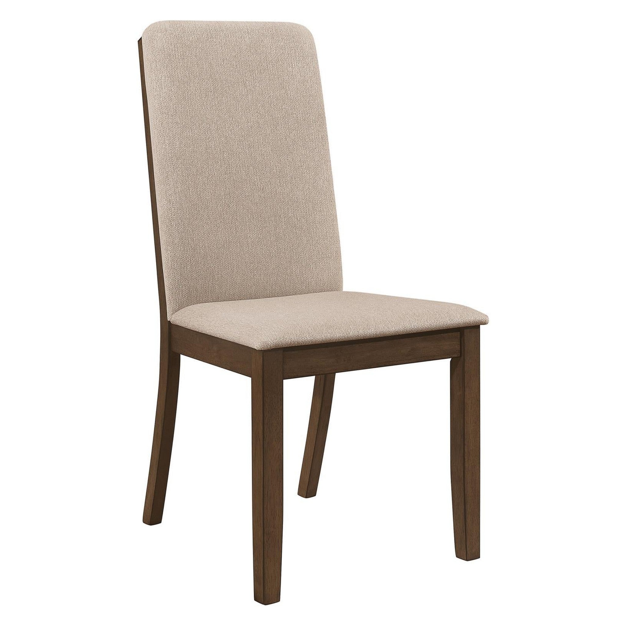 Wethersfield Solid Back Side Chairs Latte (Set of 2) 109842