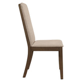 Wethersfield Solid Back Side Chairs Latte (Set of 2) 109842