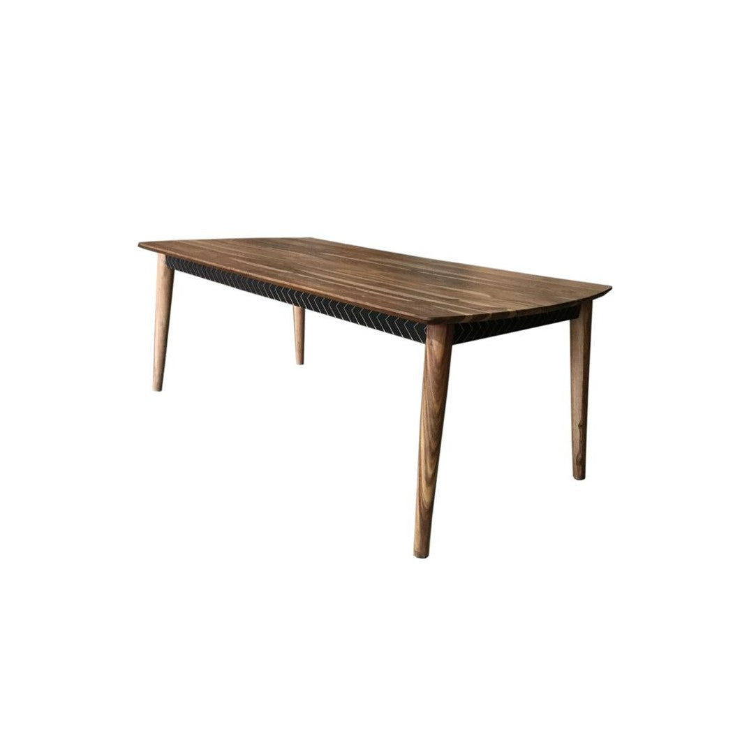 Partridge Wooden Dining Table Natural Sheesham 110571