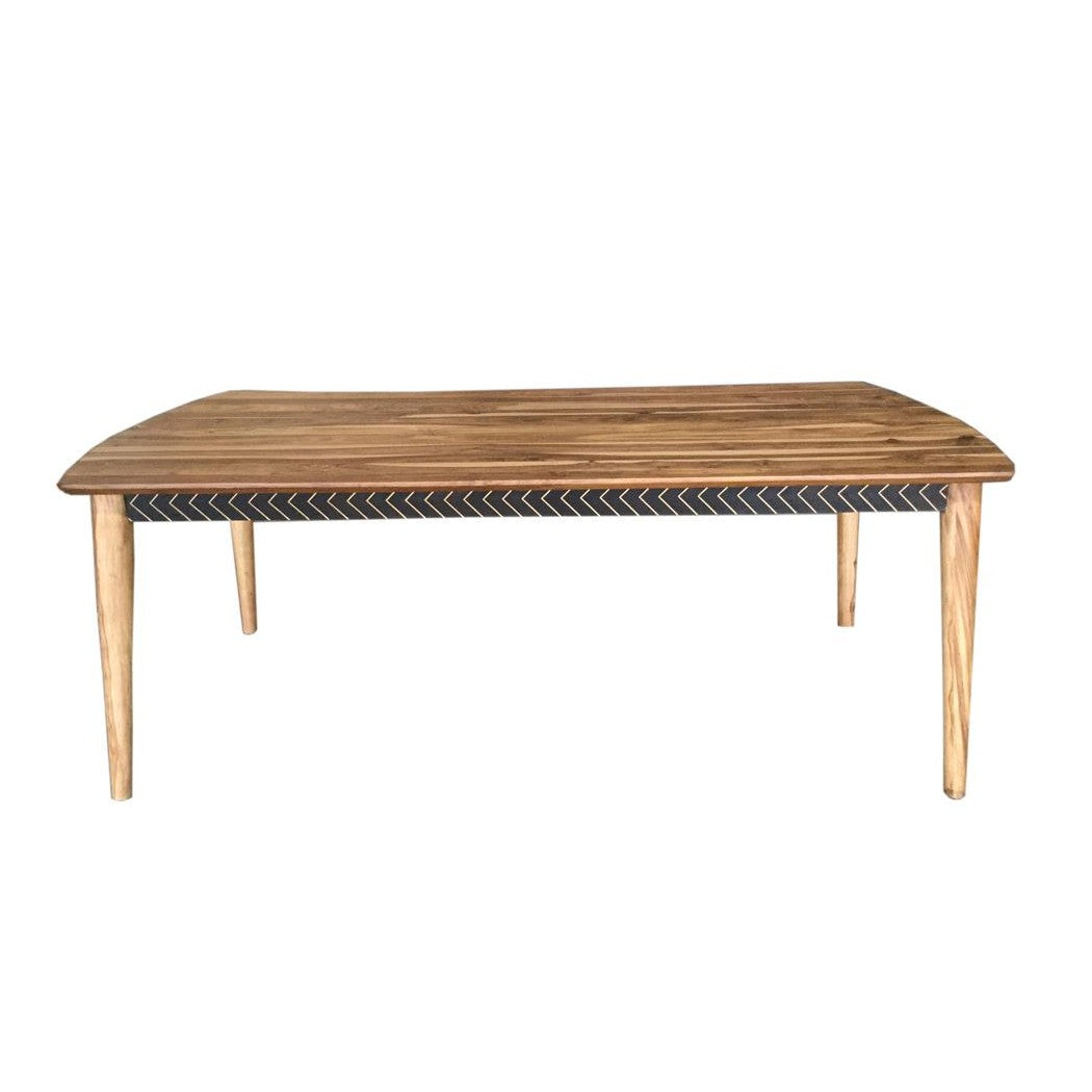 Partridge Wooden Dining Table Natural Sheesham 110571