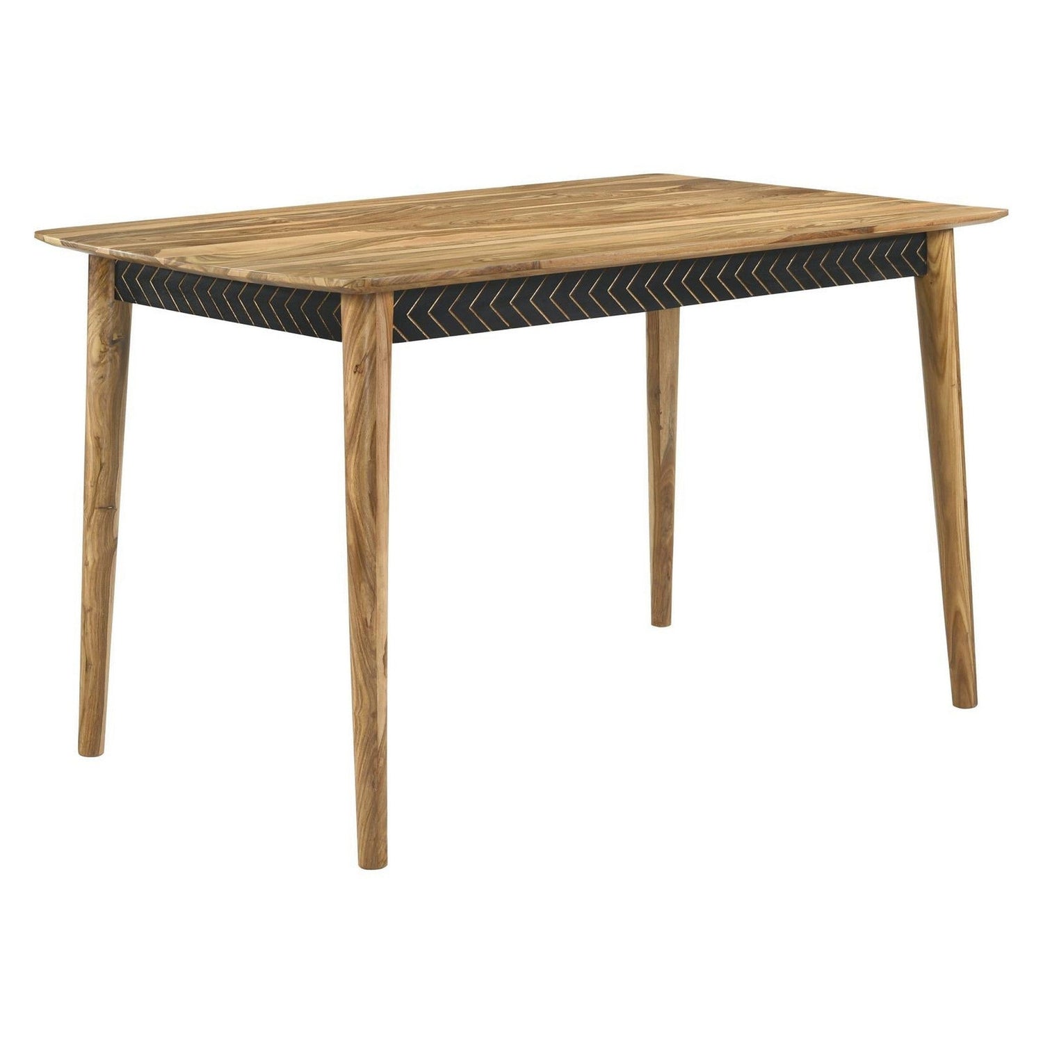 Partridge Rectangular Counter Height Table Natural Sheesham 110578