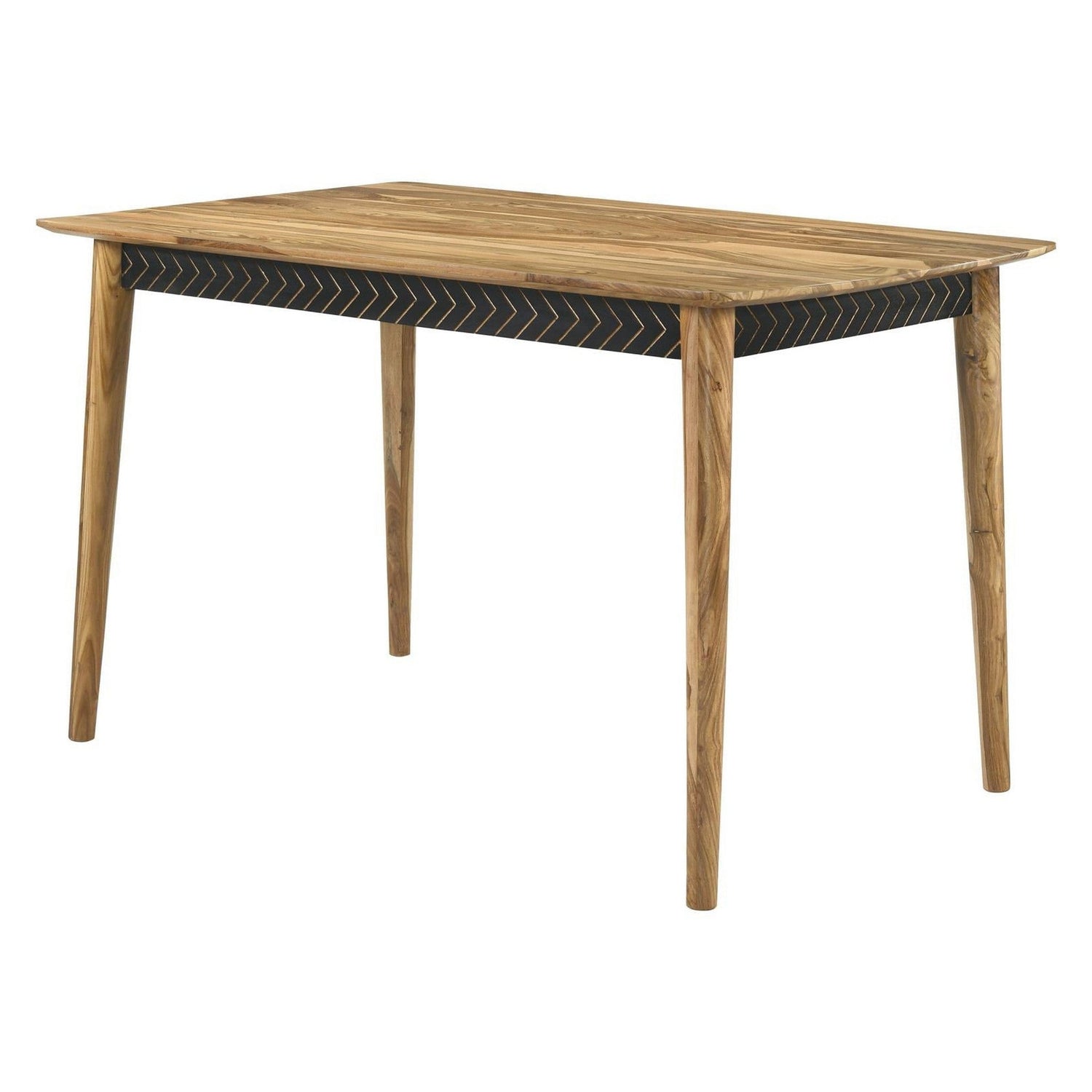 Partridge Rectangular Counter Height Table Natural Sheesham 110578