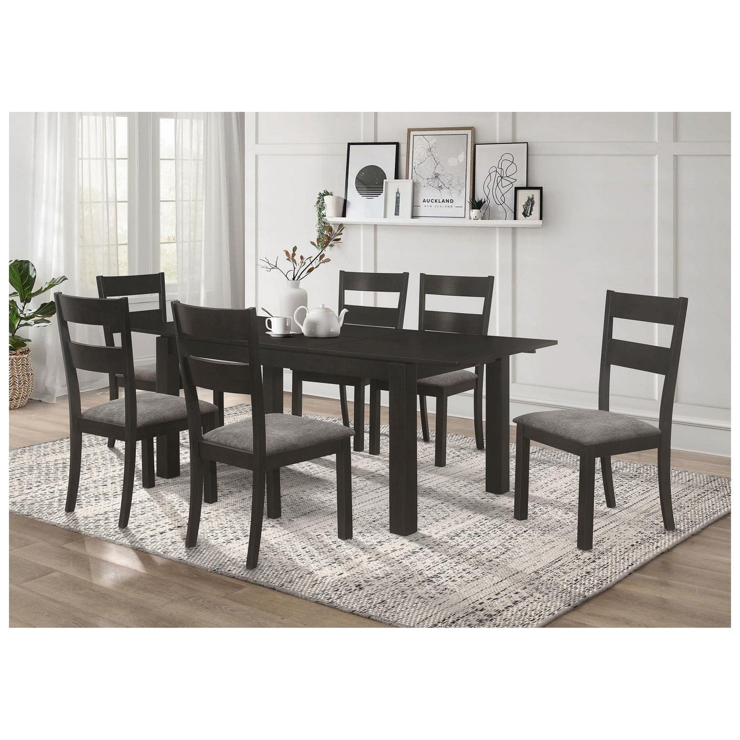 DINING TABLE 7 PC SET 115131-S7