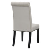 Alana Upholstered Tufted Side Chairs with Nailhead Trim (Set of 2) 115182