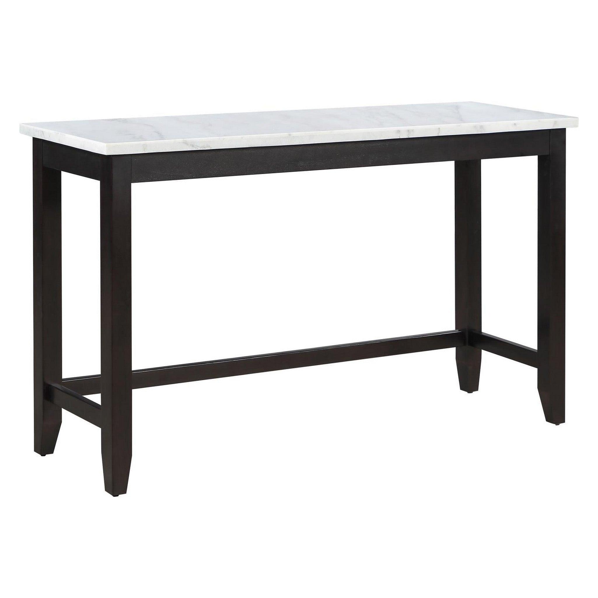 Marble top bar discount height dining table