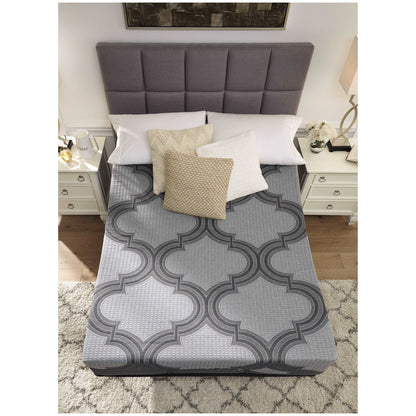 12 Inch Ashley Hybrid Adjustable Base and Mattress - Ash-M628M2 - Underkut